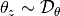 \theta_z \sim \mathcal{D}_\theta